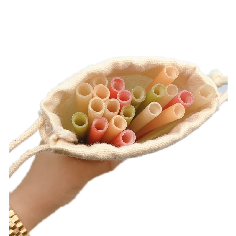 100% натуральные биоразлагаемые экологически чистые соломинки для питья