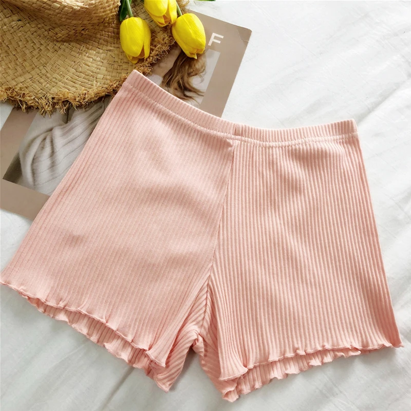 Женские летние безопасные шорты дышащие для нижней юбки бесшовные эластичные