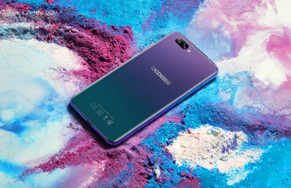 DOOGEE Y7 Plus 4G смартфон 6,18 дюймов MTK6757 Octa Core 6 Гб 64 Гб 16MP 5080 мАч Android 8,1 отпечатков пальцев разблокированная OTG мобильных телефонов