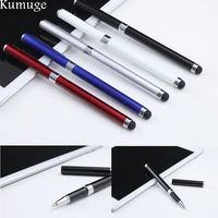 2 in1 capacitive stylus pen ball point pen for ipad 9 7 pro 10 5 air 21 mini touch screen pen for iphone x phone smart tablet