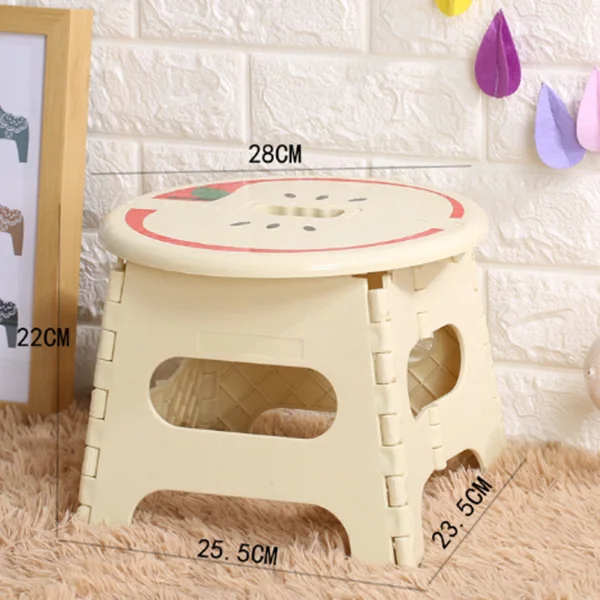 Складные пластиковые стулья для детей ступенчатая мебель дома детские