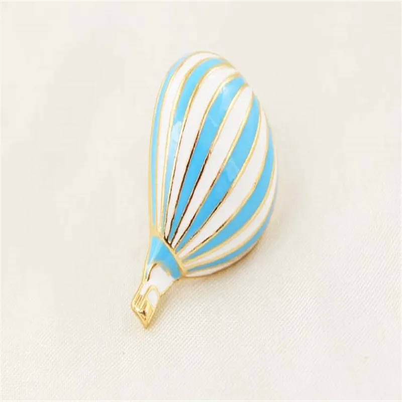 2017 free shipping fashion new ladies jewelry pin Fashion cartoon hot air balloon zinc alloy and women wild brooch sets | Украшения и