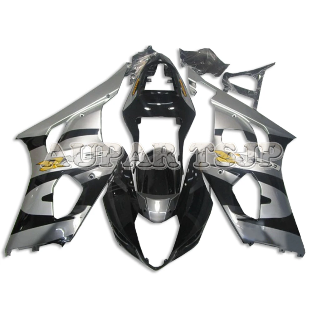 

Silver Black Motorbike Body Frames For Suzuki GSXR1000 K3 2003 2004 Bodywork Kit ABS Injection Plastic Cowling Full Bike Panel