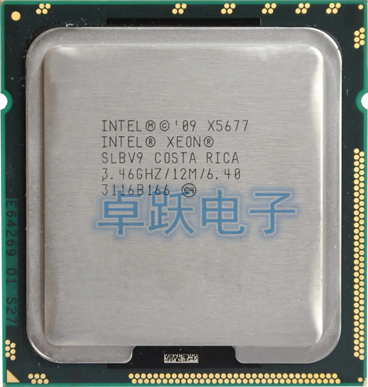 Оригинальный процессор Intel Xeon X5677 четырёхъядерный 3 46 ГГц 130 Вт 12 Мб кэш-памяти 6.40gt/s