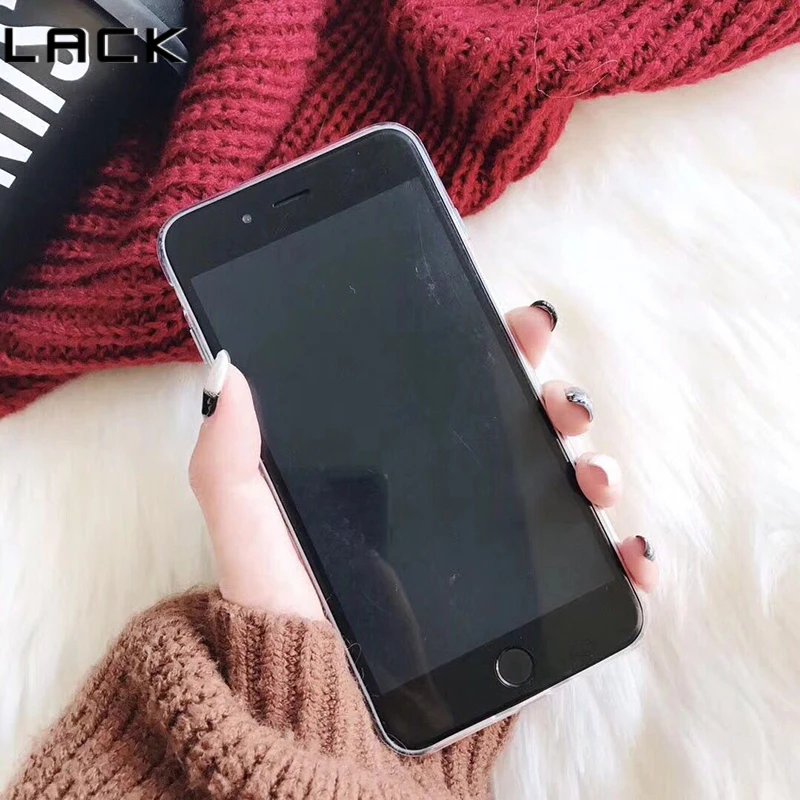Отсутствие моды лазерный чехол для телефона iphone 7 6 6s 8 Plus красочные