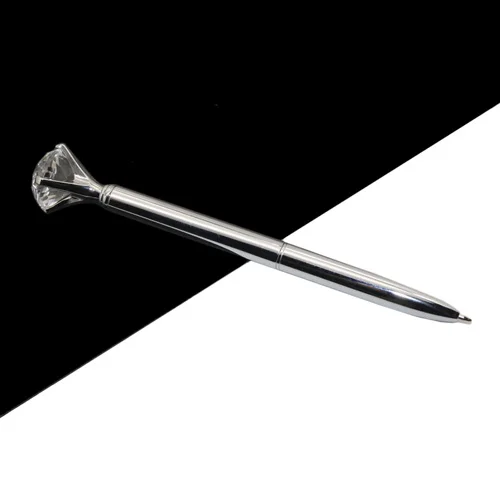 Sliver 1 22 Стиля Металлическая Алмазная Хрустальная шариковая ручка черный/синий заправки 0,7 мм студенческие принадлежности письма канцелярские принадлежности - Цвет: Sliver 1
