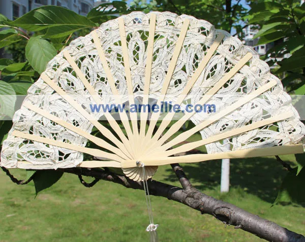 Бесплатная доставка 10 шт./лот кружевной веер Баттенбург элегантный стильный и
