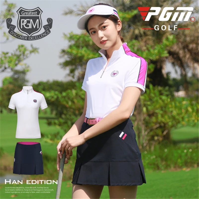 Pgm гольф одежда женщина Мягкий тонкий высокий эластичный спортивный костюм с
