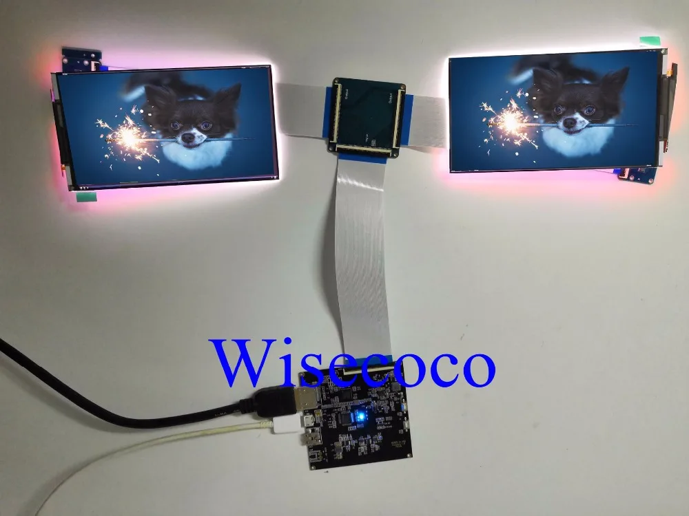 Raspberry Pi 3 5 &quot4K двойной ЖК дисплей 3840*2160 IPS 60 pin модуль с платой контроллера