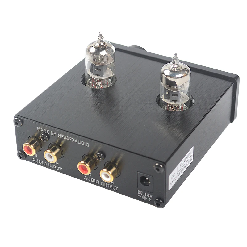 Новый FX AUDIO труба 01 мини Hi Fi Bile 6J1 ламповый усилитель Предварительный Buffer домашний
