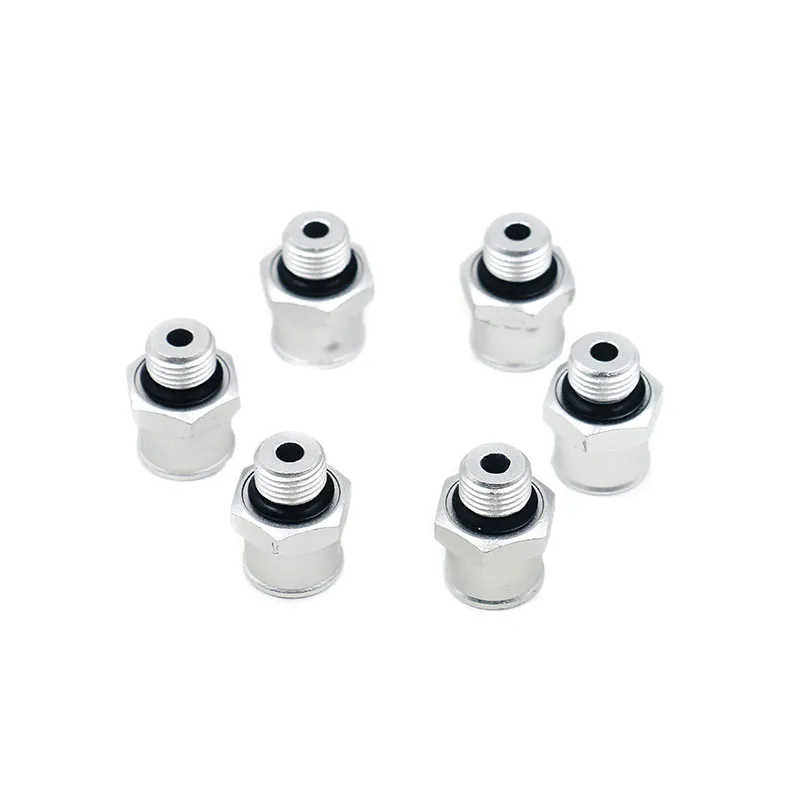 Free Shipping 6 Cylinder Fuel Direct Feed Injector Distributor Rail Kits For Launch CNC602A |