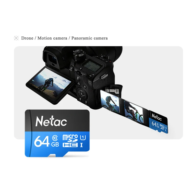 Netac Micro sd 128 Гб карты памяти 32 64 gb Class10 C10 де memoria высокое Скорость хранения для