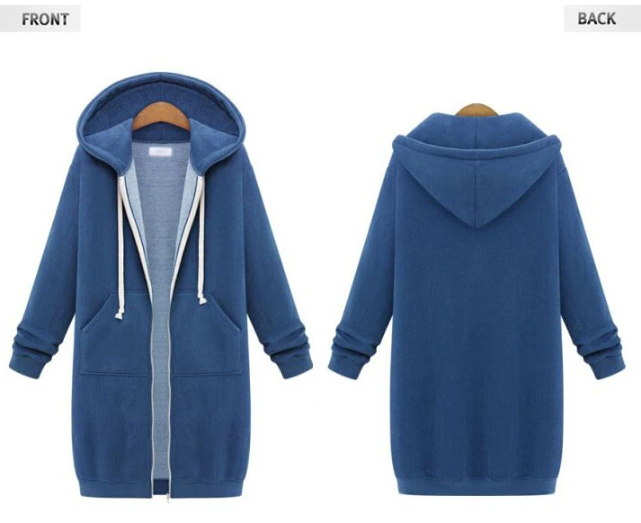 2016 горячая распродажа мода женщины осень зима толстовки полный рукав толстый