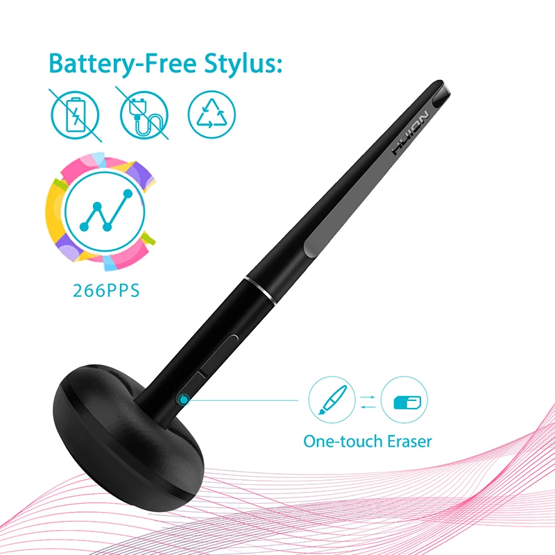 HUION INSPIROY Q11K V2 беспроводной Графический графический планшет без батареи стилус поддержка наклона цифровая ручка планшет с подарочной перчаткой