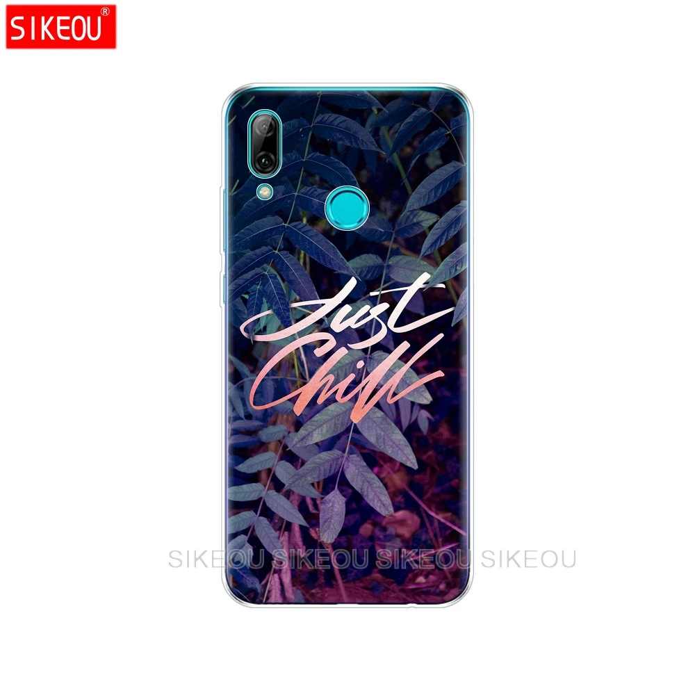 Для huawei P Smart чехол Модный узор силиконовый мягкий ТПУ чехол для huawei P Smart чехол Бампер для huawei PSmart чехол - Цвет: 33977