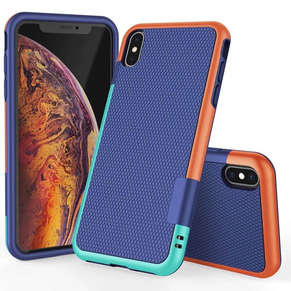 Противоскользящий силиконовый чехол для iPhone XS Max XR X 10 8 7 6 6s Plus XMAX | Мобильные