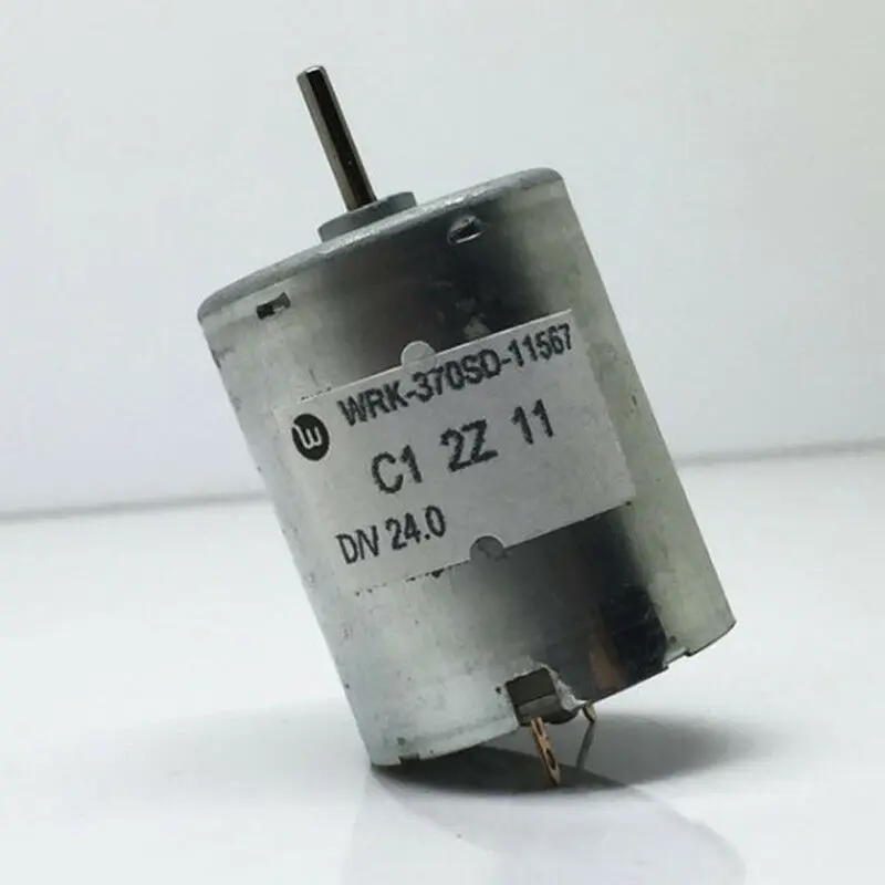 DC 12V 24V 5700RPM микро 370 мотор RK 370SD углеродная щетка мини 24 мм круглый двигатель D вал DIY