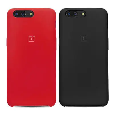 100% Оригинальный OnePlus 5 пять A5000 &quotпрозрачный мягкий тонкий чехол из силикона Защитный задняя крышка для One Plus