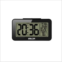 baldr digital alarm clock snooze electronic student clock large lcd display kids light sensor nightlight office table clock