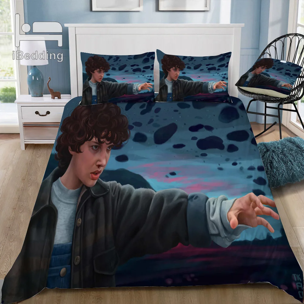 Комплект постельного белья с 3D-принтом из фильма странные Фильмы | Дом и сад
