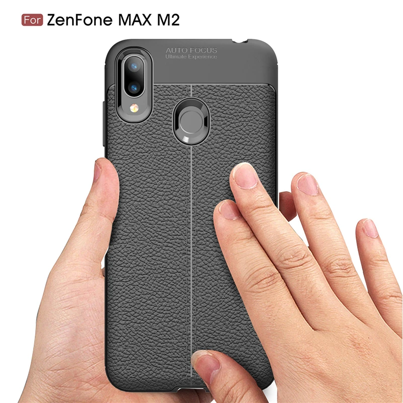 Чехол для Asus ZenFone Max (M2) ZB633KL Силиконовый прочный мягкий дизайнерский чехол из ТПУ M2