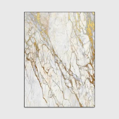 Marble Модный Европейский стиль, имитация белого золота, мраморный ковер, бархатный ковер для спальни, индивидуальный коврик для гостиной, кухни, нескользящий ковер - Цвет: Marble