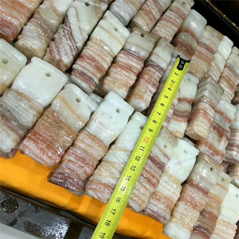 Натуральный кварцевый камень мясо камни свинина живот бекон коллекция