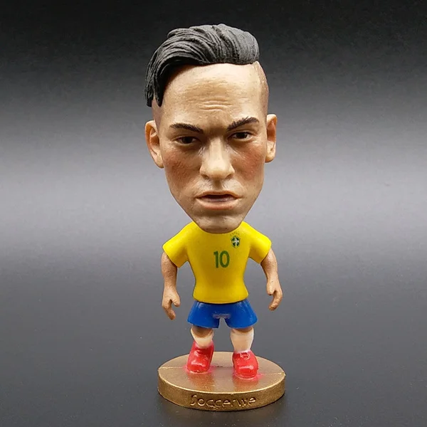 Soccerwe Бразилия Футбольная звезда прекрасные фигурки модель игрушки болельщики