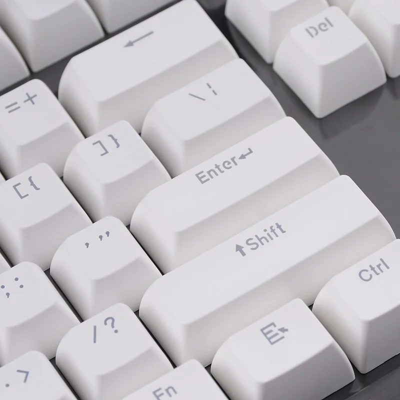 Двухсторонние колпачки для ключей 104 клавиши ANSI макет PBT SA профиль с подсветкой Keycap механической игровой