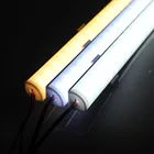 Светодиодный барный светильник, 2 шт., 50 см, 5730, 5630, алюминиевый, светодиодный, жесткий, L-образный, для угловой стены, кухни, под освещением шкафа