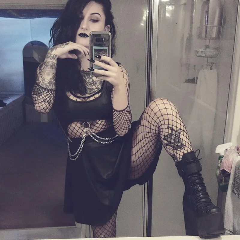 Новинка юбка из искусственной кожи в стиле панк комплект 2 предметов короткая +