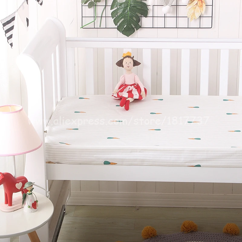 Комплект постельного белья для детей бампер наволочка простыня в стиле