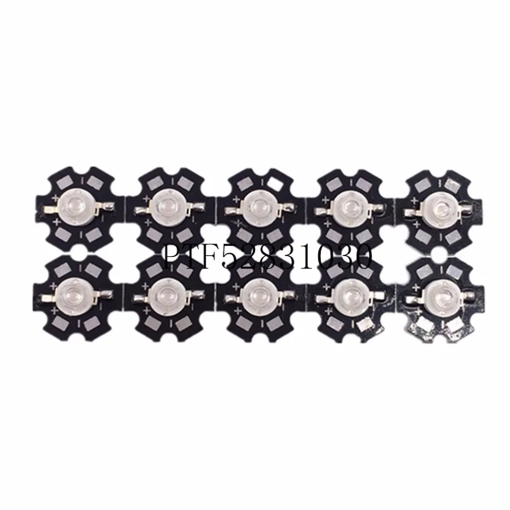 10 шт. Ультрафиолетовый светодиодный чип 3 Вт нм|10pcs 3w|3w high power leduv led 3w |