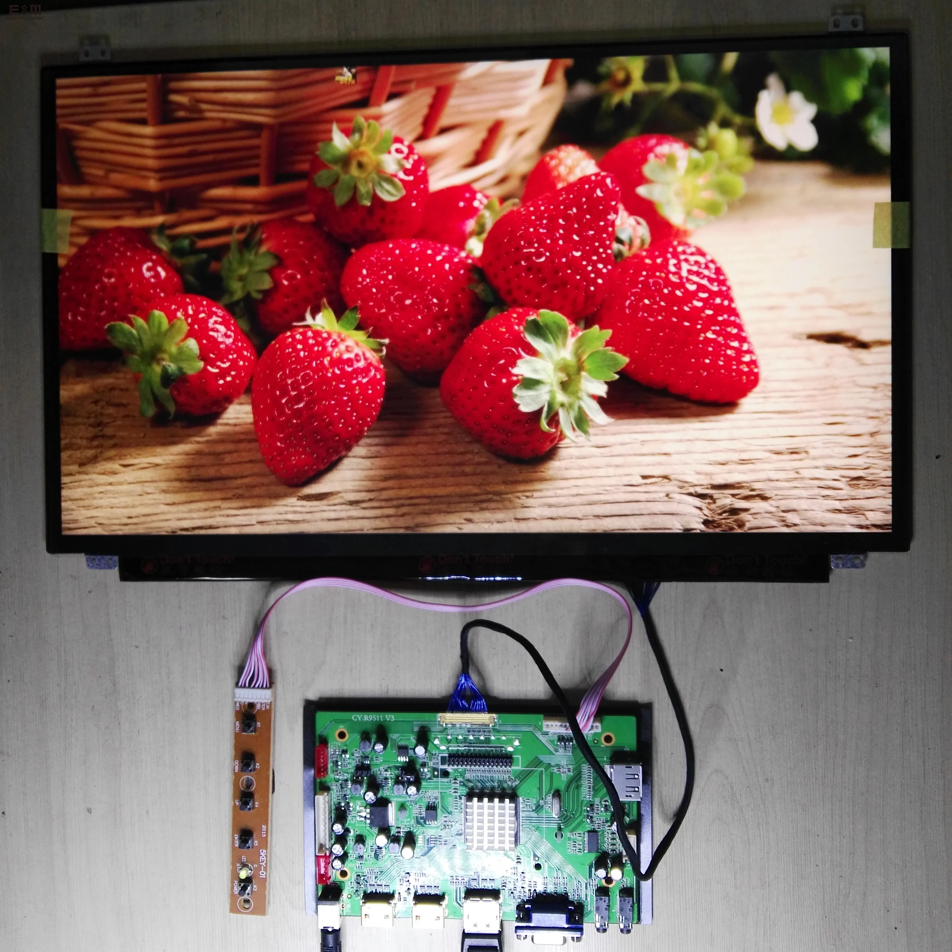 E & M 17 3 дюйма 4K 3840*2160 UHD ЖК экран монитор HDMI дисплей порт плата драйвера DP VGA ноутбук