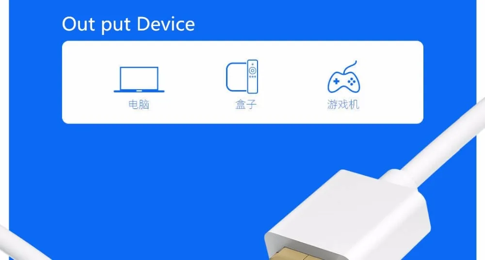 XIAOMI Высокоскоростной HDMI кабель позолоченный 4k 3D HDMI адаптер HD tv Splitter switcher для Apple tv Xbox компьютера