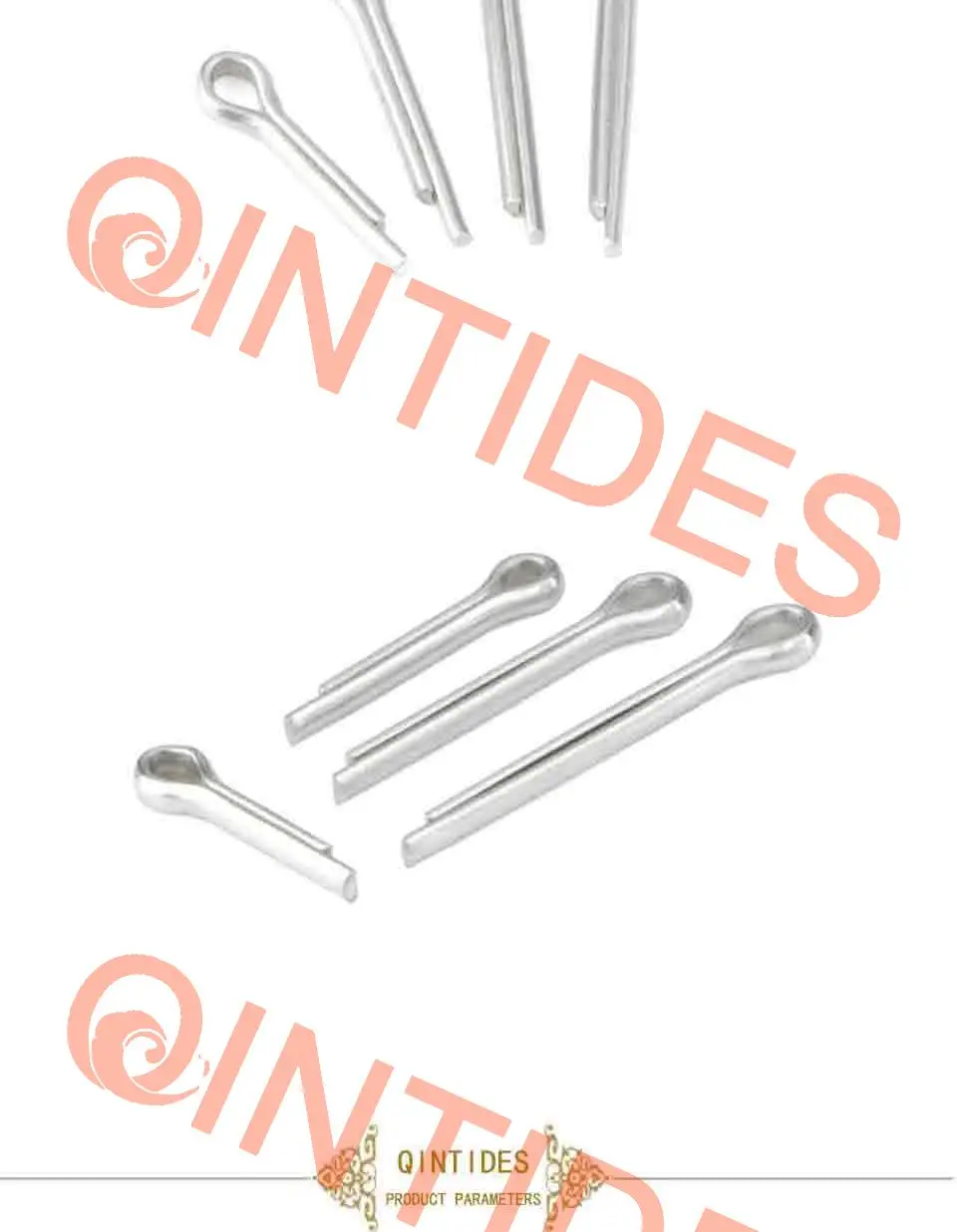 Qsintides M3-M3.2 шплинты 304 шплинты из нержавеющей стали Пружинные шплинты распределительные DIN94 шплинты защелки