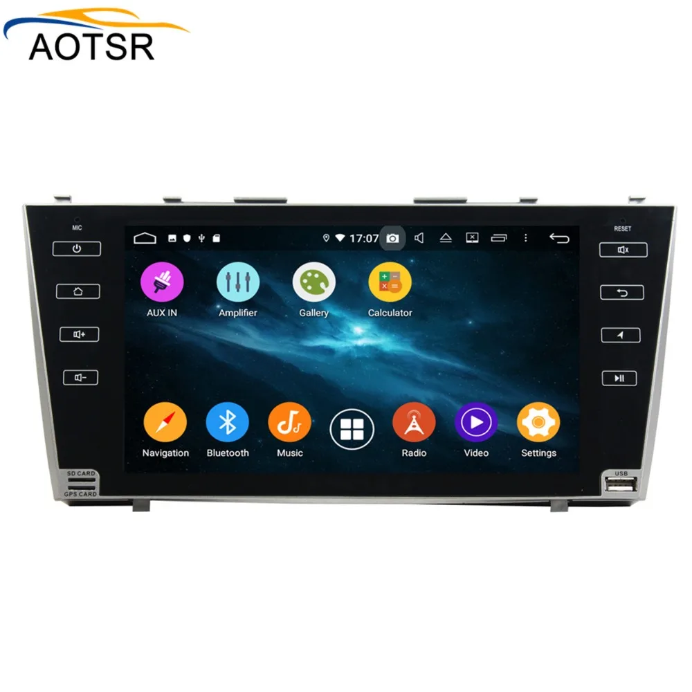 Автомагнитола 2DIN 9 дюймов Android 0 8 ядер 4 Гб + 64 ГБ DVD плеер для Toyota Camry 2007 2008 2009 2010 2011