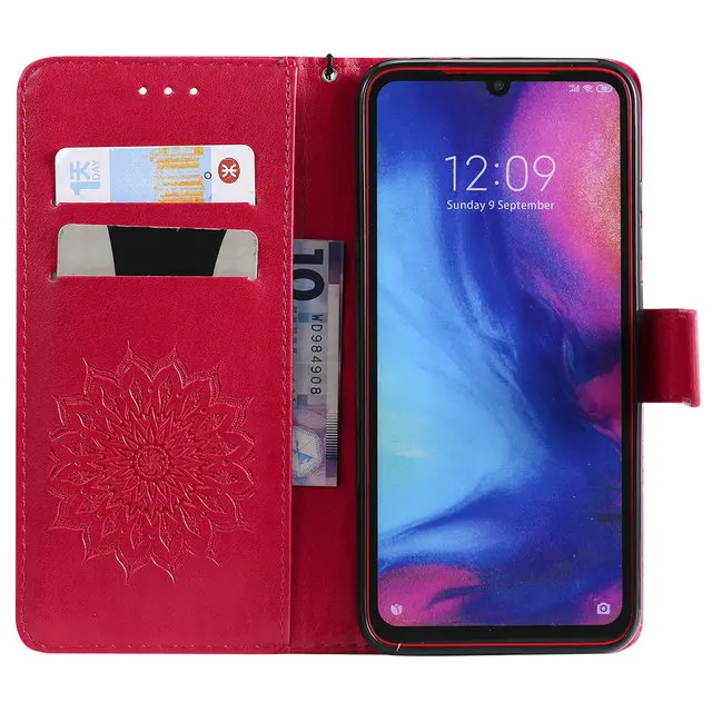 Чехол-книжка для Redmi 7 Note7, чехол для Xiaomi Redmi Note 7, роскошный 3D бумажник с тиснением, кожаный чехол для Redmi Note 8 Pro, 8A 7 S, чехол