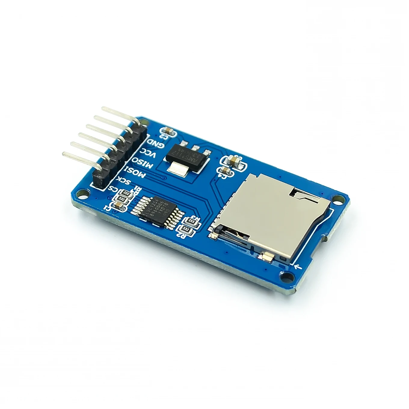 10 шт./лот Micro SD card mini TF reader-модуль SPI интерфейсы с чипом преобразователя уровня |