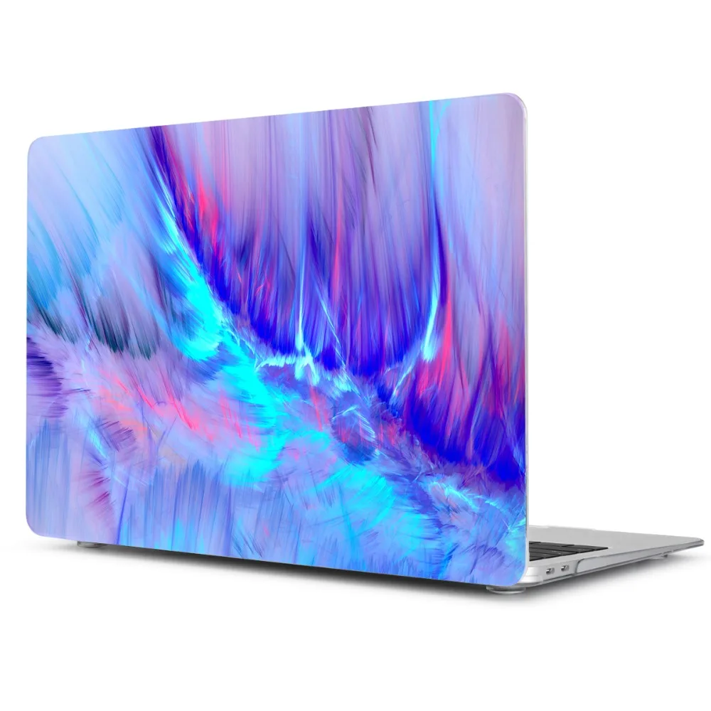 4 в 1 Кристальный жесткий чехол для MacBook Air 11 13 Pro retina 12 13,3 15,4 сенсорная панель с клавиатурой Защитная пленка для экрана