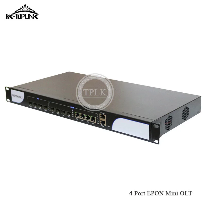 Лучший поставщик 1G 4 порта EPON Mini OLT Пользовательский логотип совместимый Hua Wei ONU ONT
