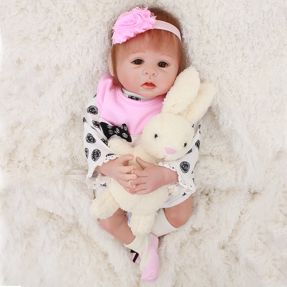 OtardDolls, милая кукла-Реборн, PP, хлопковое тело, 50 см, силиконовая кукла-Реборн, реалистичные куклы для новорожденных, подарок для новорожденных, игрушки для младенцев