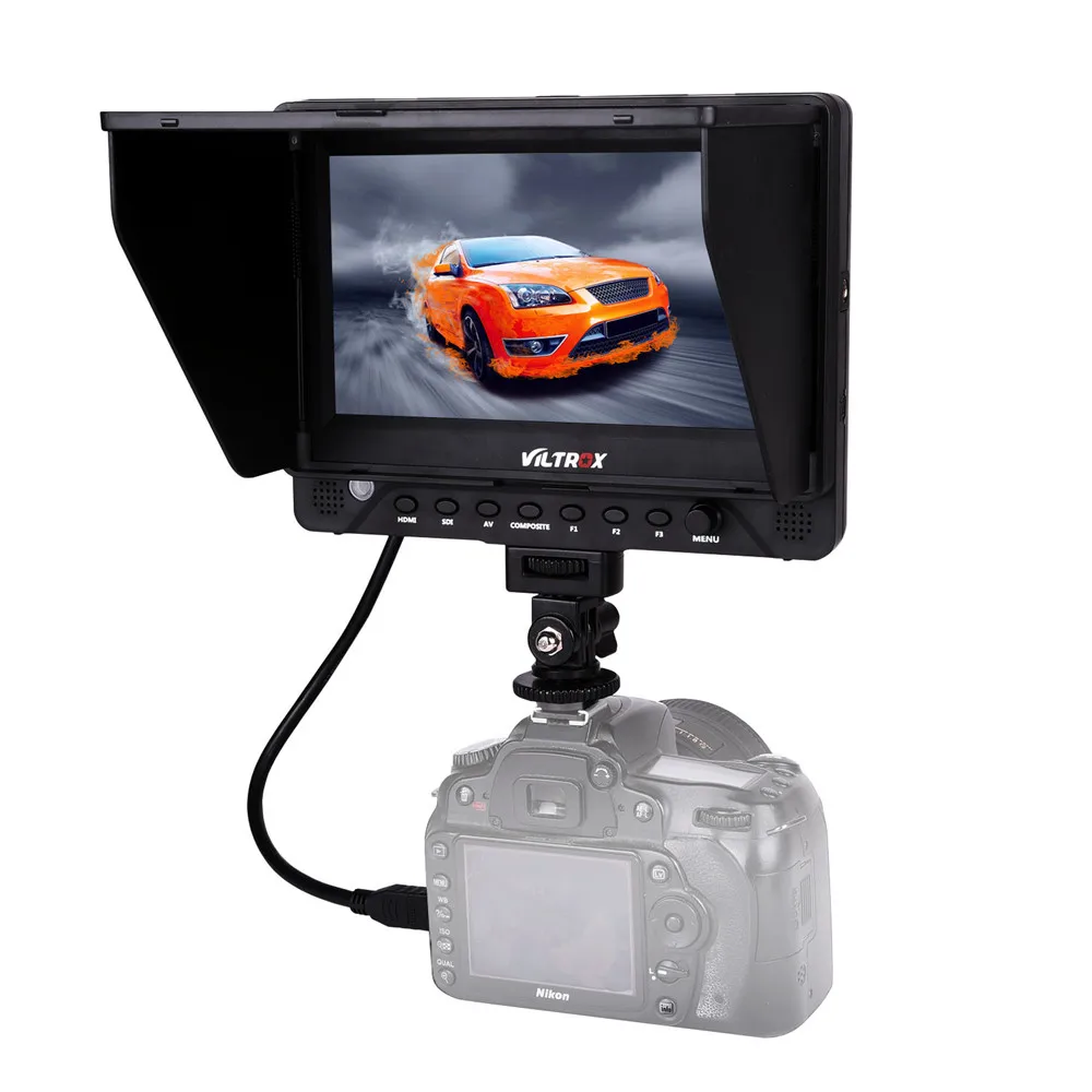 Viltrox DC-70PRO камера видео монитор дисплей 4 к ips HD SDI/HDMI/AV 7 ''1920x1200 пикселей для Canon Nikon sony DSLR камера