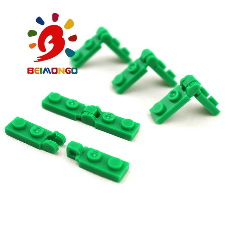 Бесплатная доставка! Строительные блоки Beimongo шарнирная пластина 1x2 1/2 + 50 шт. Edu и