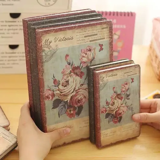 1 шт. корейские милые Канцтовары Европейский ретро тканевый Обложка DIY Дневник