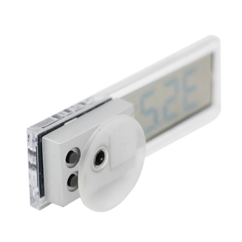 100 шт./лот dhl fedex внутренний температурный термометр цифровой ЖК присоска лобовое