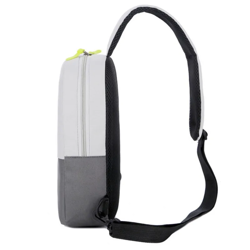 Дышащая Спортивная нагрудная сумка Мужская Регулируемая на одно плечо дорожная