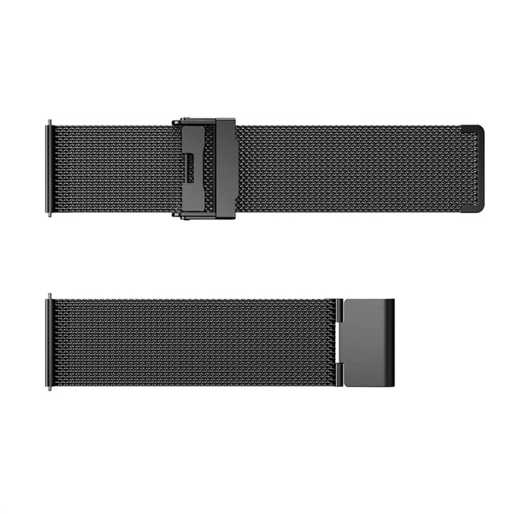 Роскошный браслет Milanese для Fitbit Versa Смарт часы из нержавеющей стали ремешок на