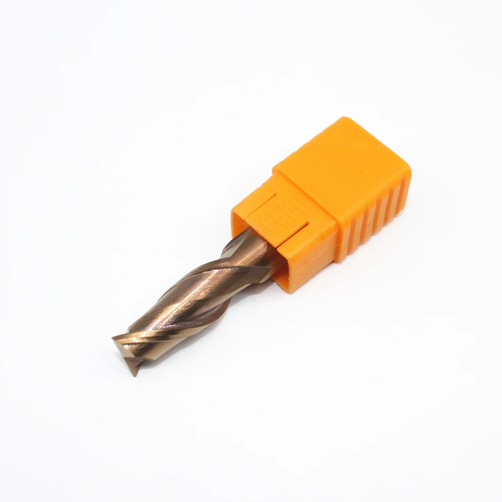 

D12X30LXD12X75L 1PC 2 Flutes Carbide End Mill Set Mayitr Tungsten Steel HRC50 Hardness CNC