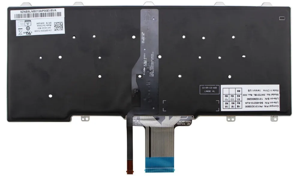 Ноутбук для Dell Latitude E5250 E7250 клавиатура с подсветкой NIC03 3P2DR 03P2DR e5250 e7270|Клавиатуры
